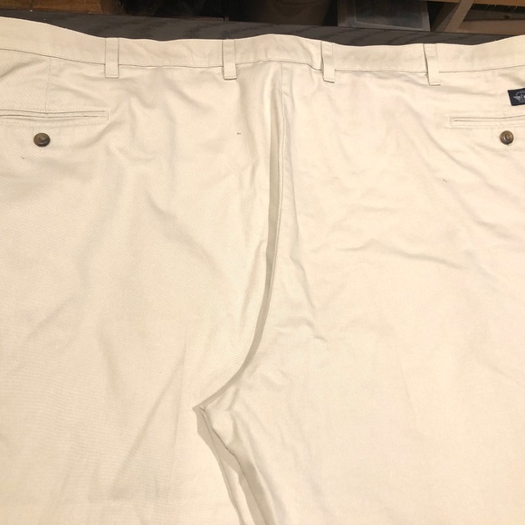3/$32 DOCKERS Lt Khaki Classic Fit  4 Pocket Casual Dress Pants Big/Tall 52/32 - Picture 8 of 12
